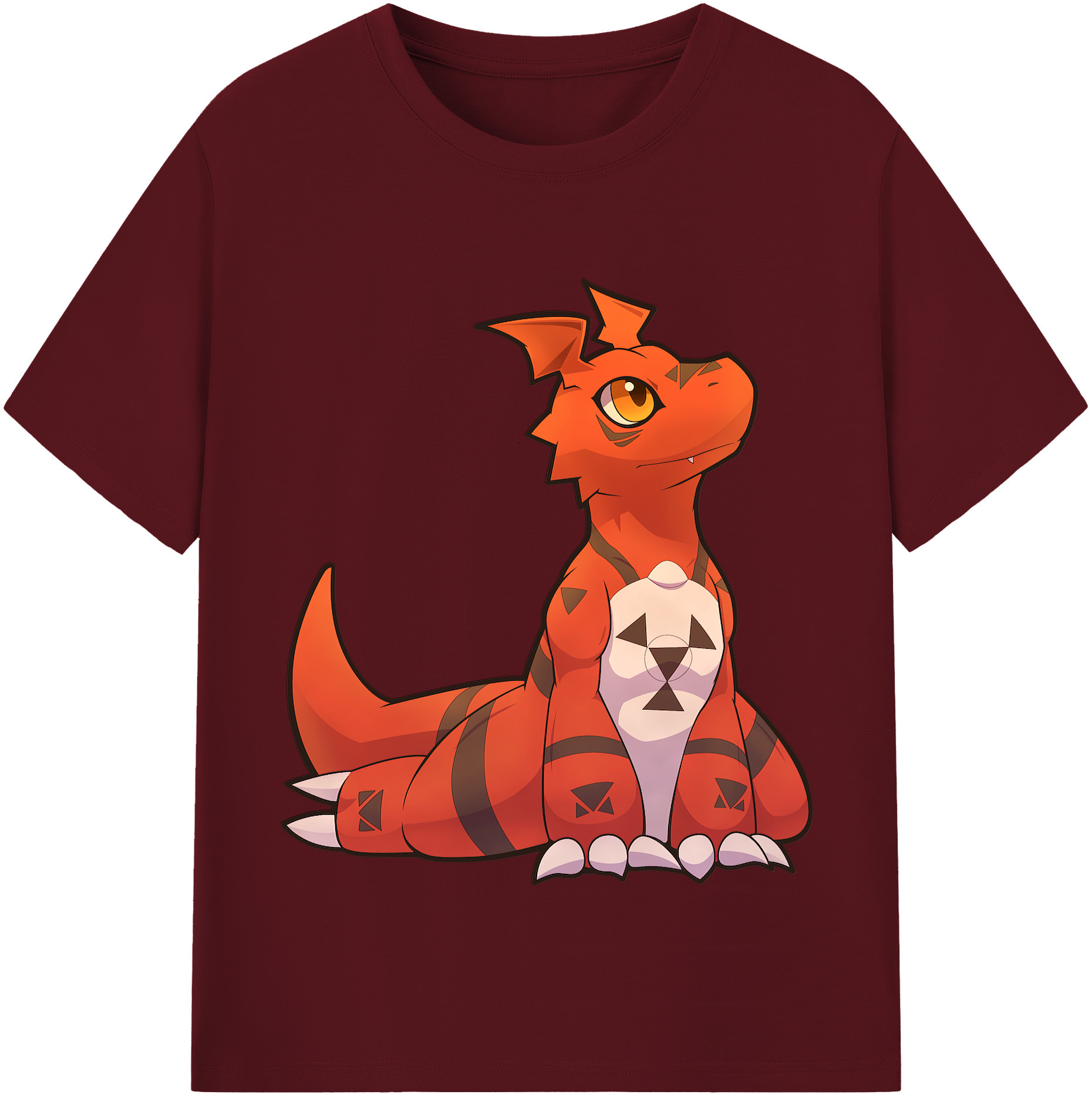 （画像用） Digimon デジタルモンスター/デジモン 綿100％半袖Tシャツ（フロントプリント）